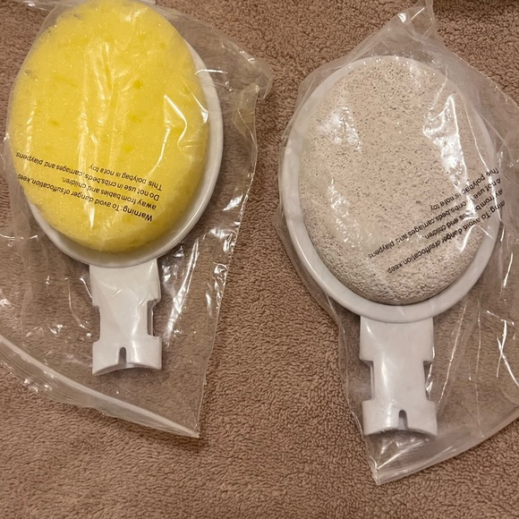 15 Pc Bath Lotion Loofah Pumice Sponge Application Spa Set 4/$16 - Picture 7 of 8